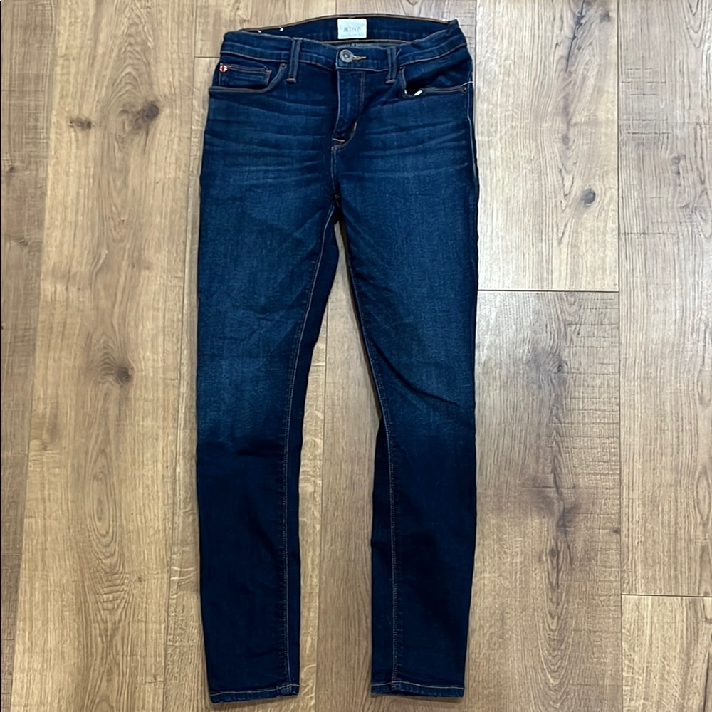 Hudson Natalie midrise super skinny ankle jeans